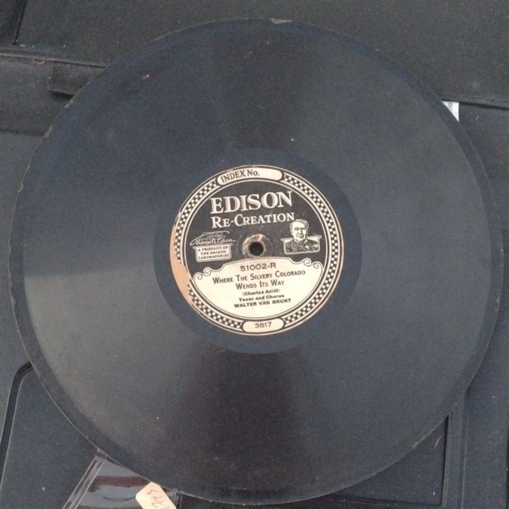 Antique Edison Record